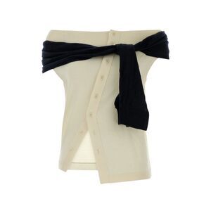 Jw Anderson Neutrals Tops - Cardigans Women